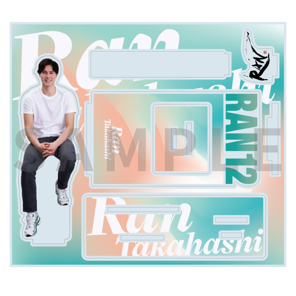 2WAYアクリルトレカスタンド green