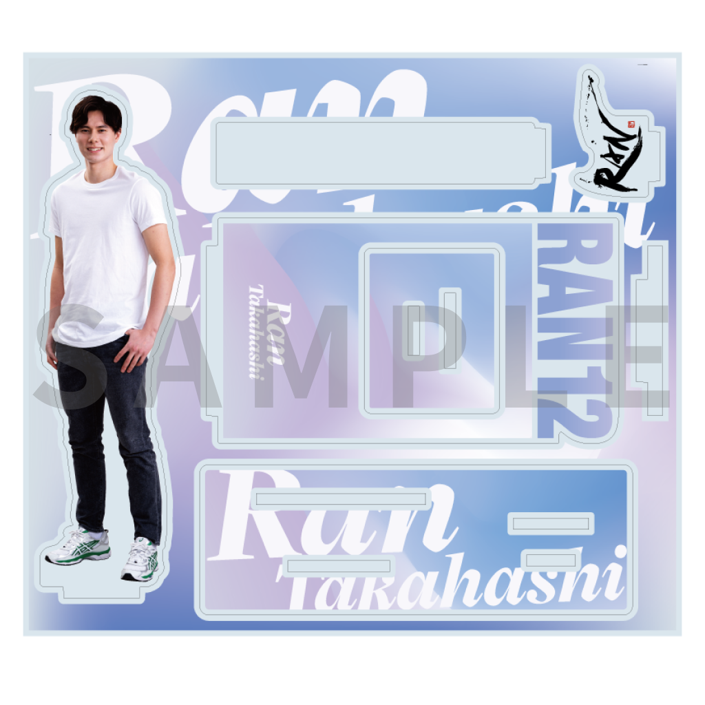 2WAYアクリルトレカスタンド blue