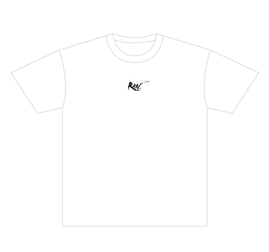 BASIC LOGO Tee (white×black)